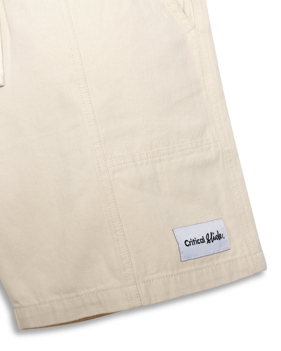 All Day Canvas Short - Ecru