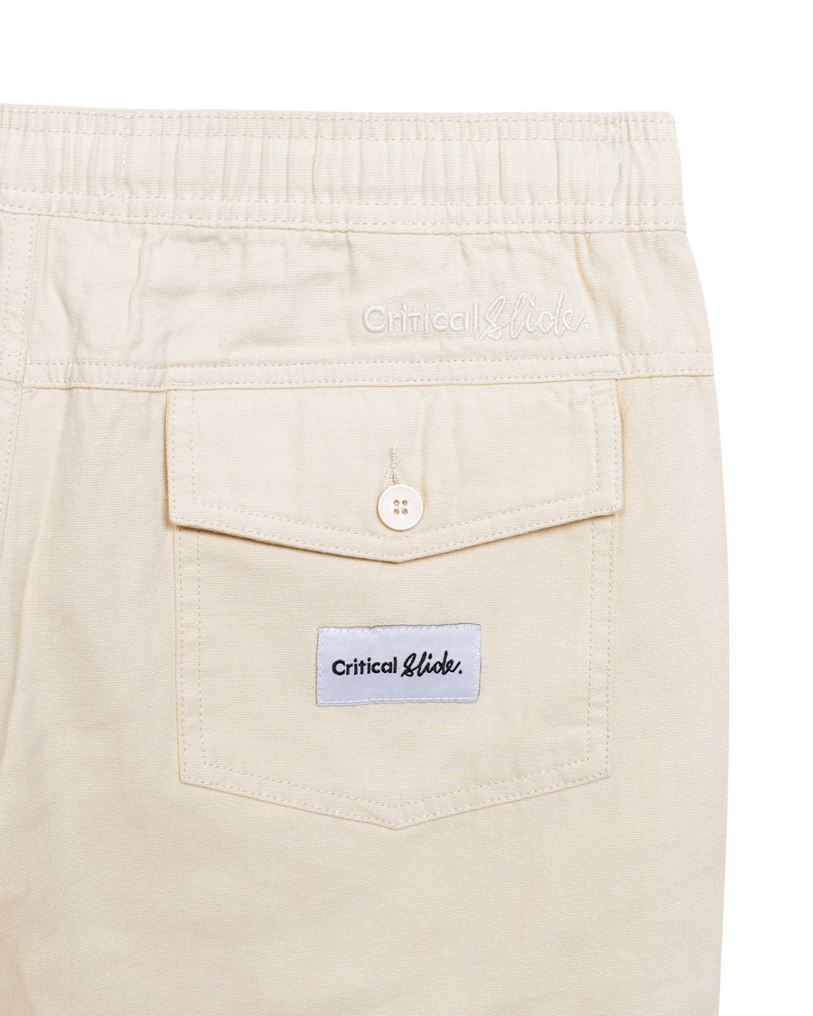All Day Canvas Short - Ecru
