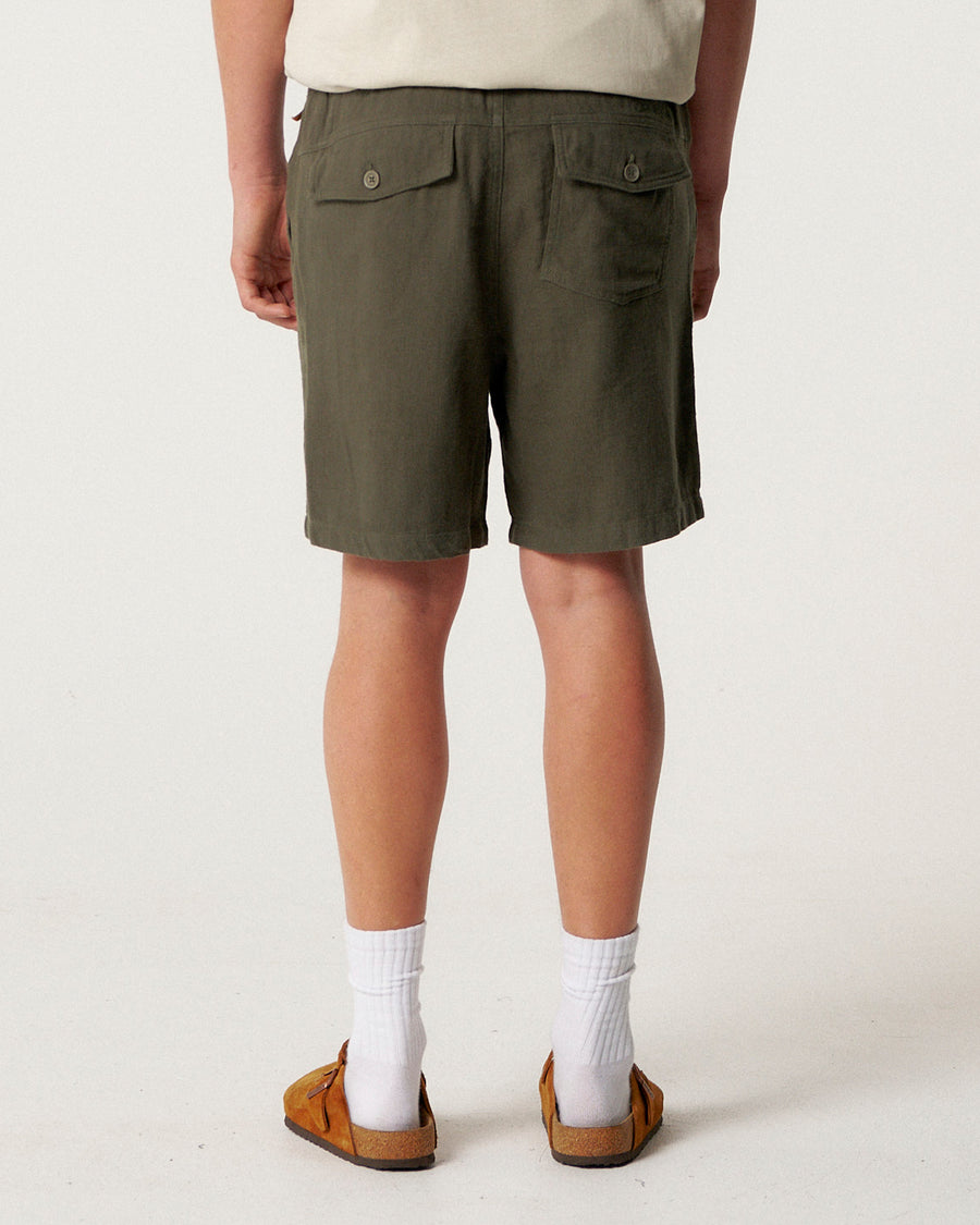 Cruiser Linen Short - Sage