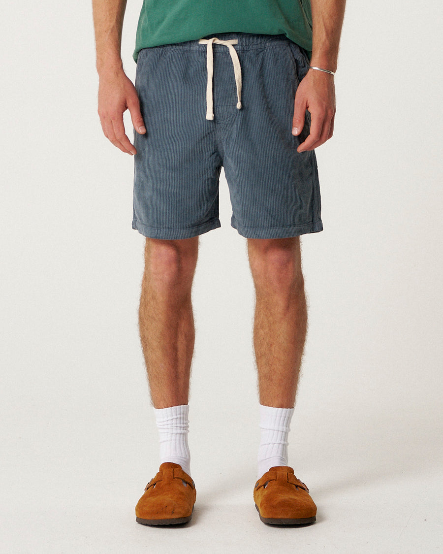 Eight Fold Cord Walkshort - Blue