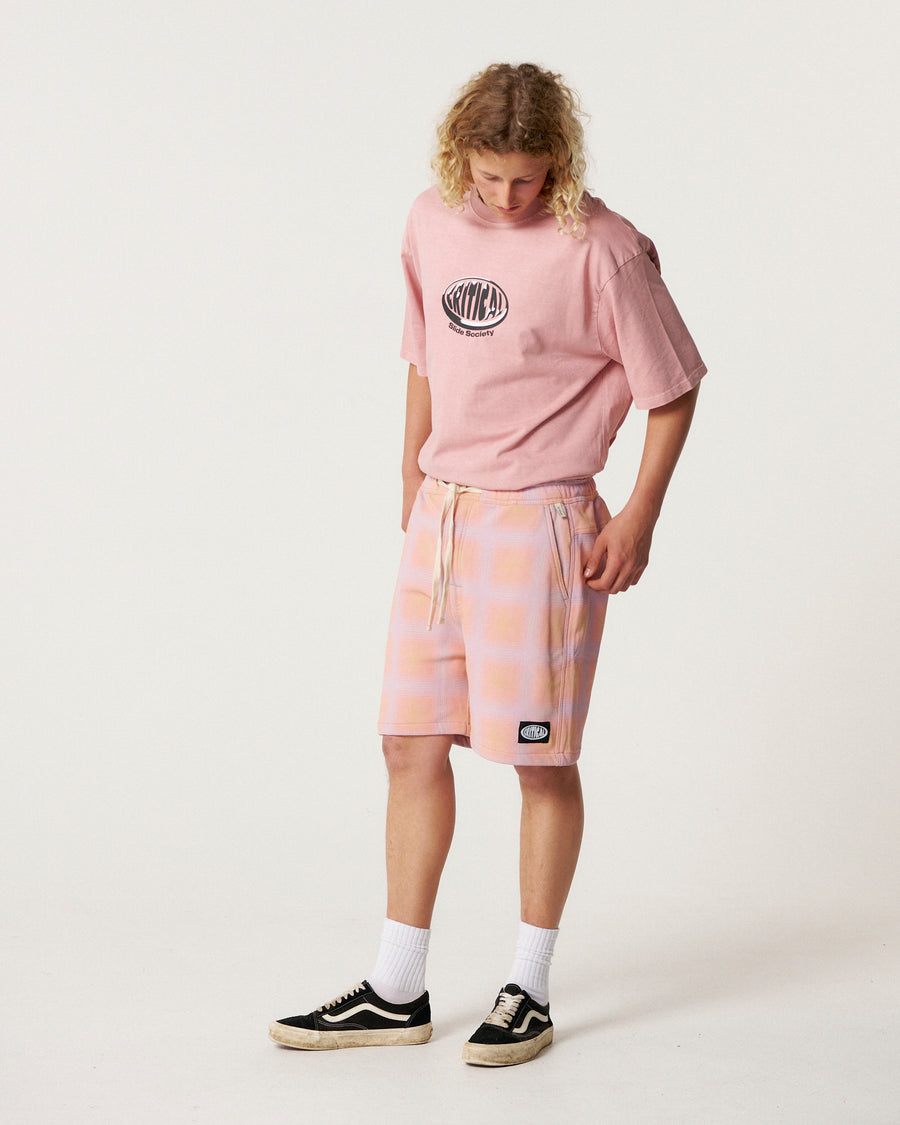 Madness Fleece Walkshort - Coral