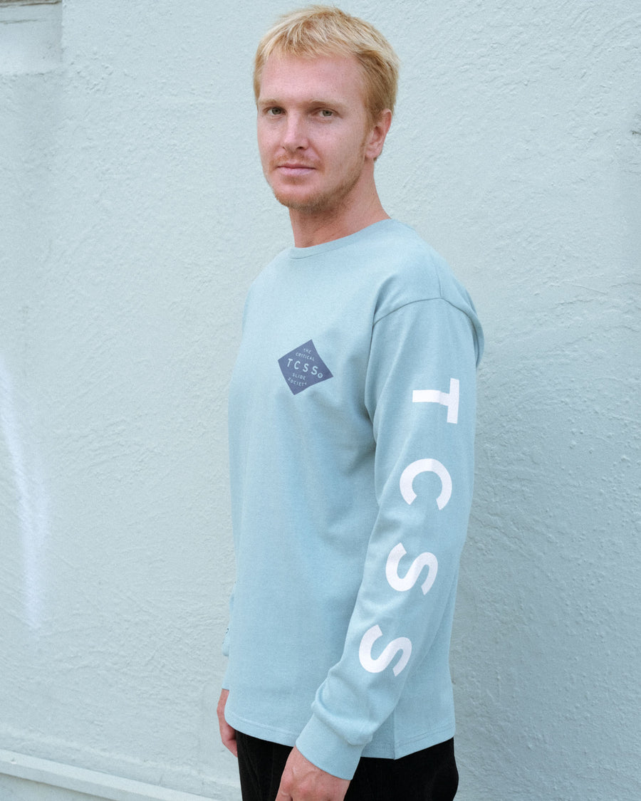 Diamonds Longsleeve Tee - Coast