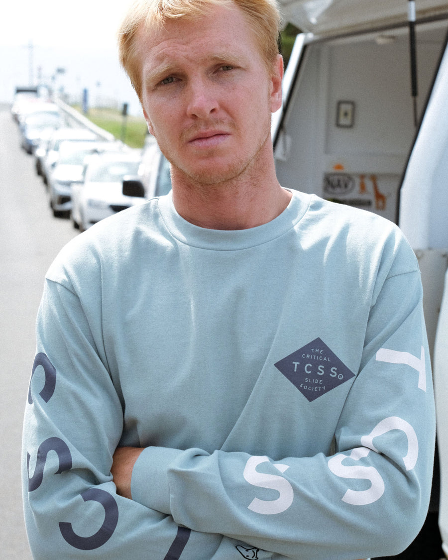 Diamonds Longsleeve Tee - Coast