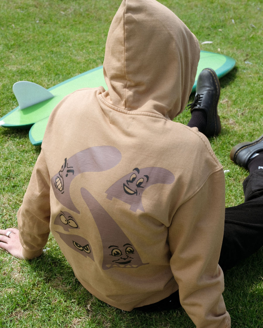 Fins Hoodie - Bronze