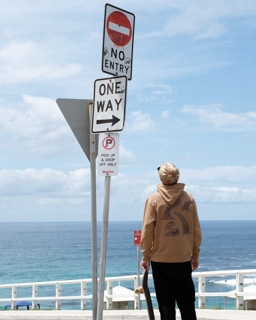 Fins Hoodie - Bronze