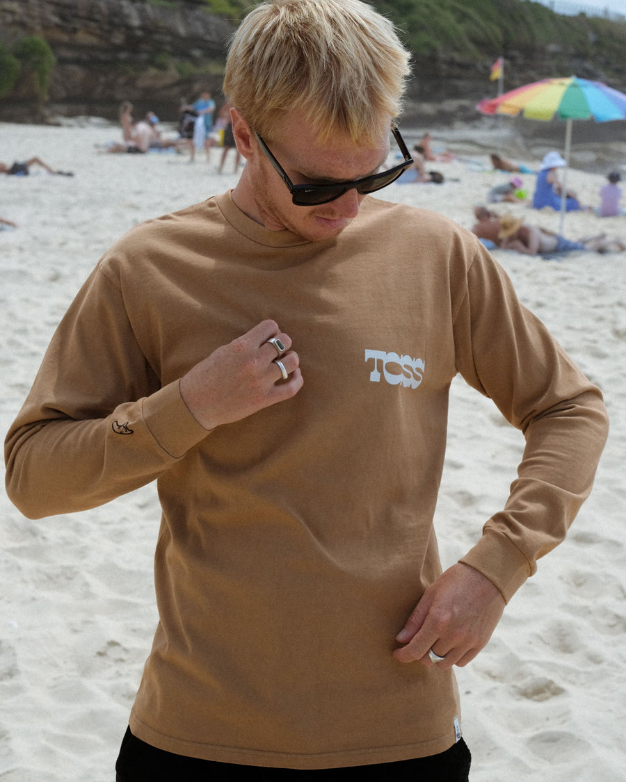 Good Days Longsleeve Tee - Bronze