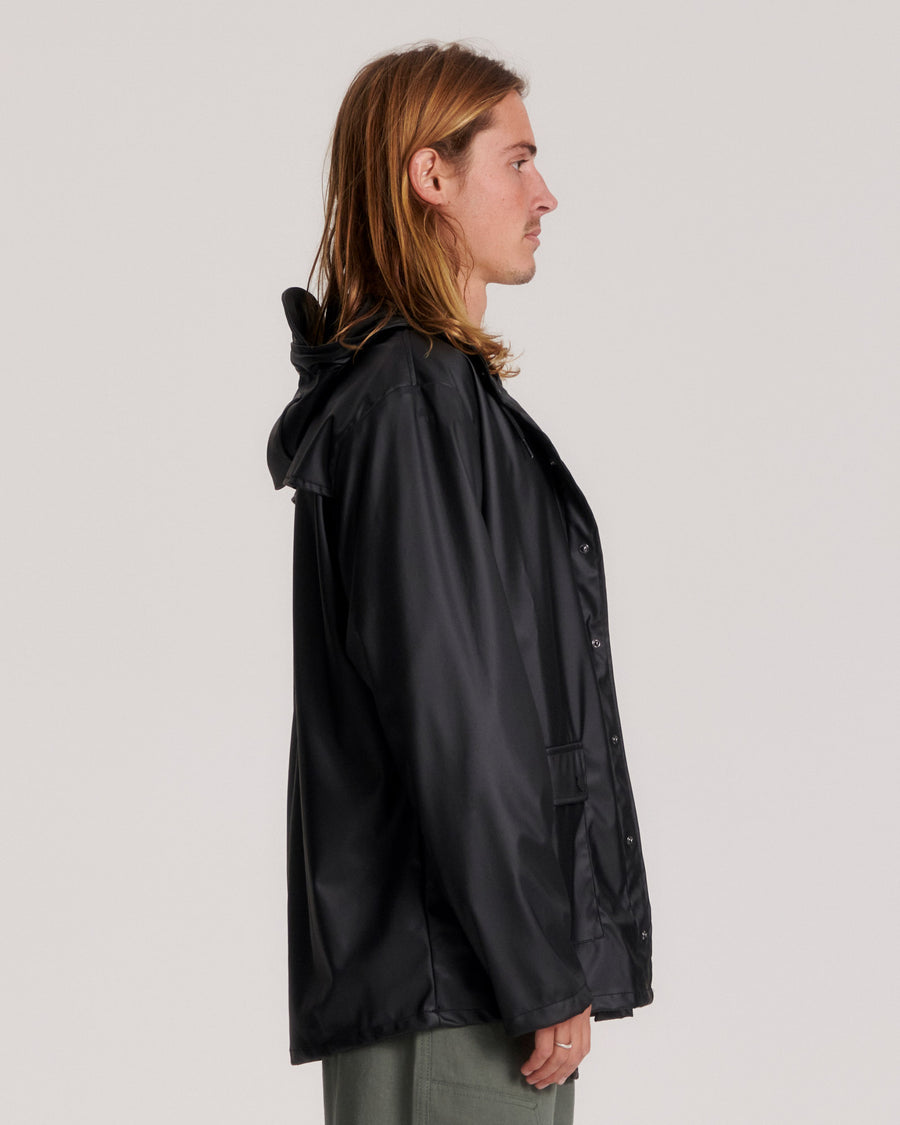 CRITICAL RAIN JACKET - BLACK