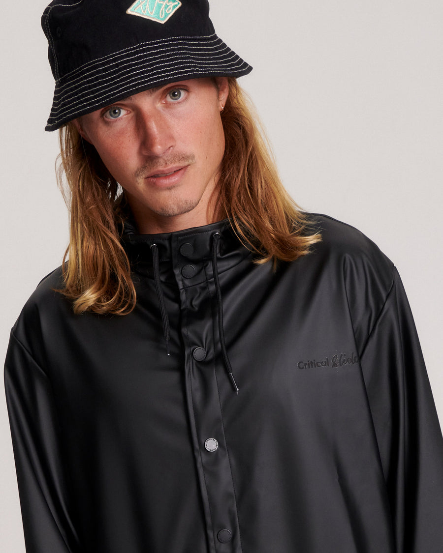 CRITICAL RAIN JACKET - BLACK