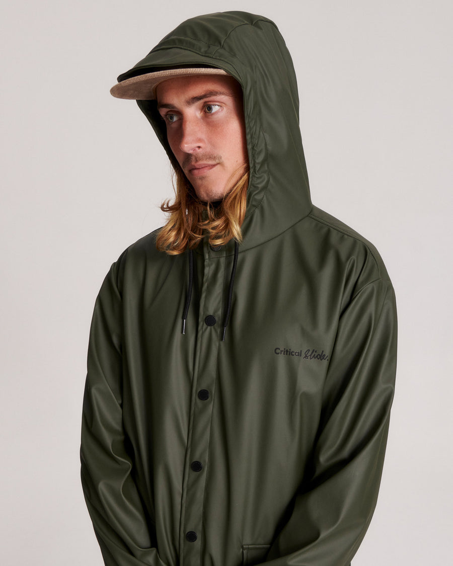 CRITICAL RAIN JACKET - FATIGUE