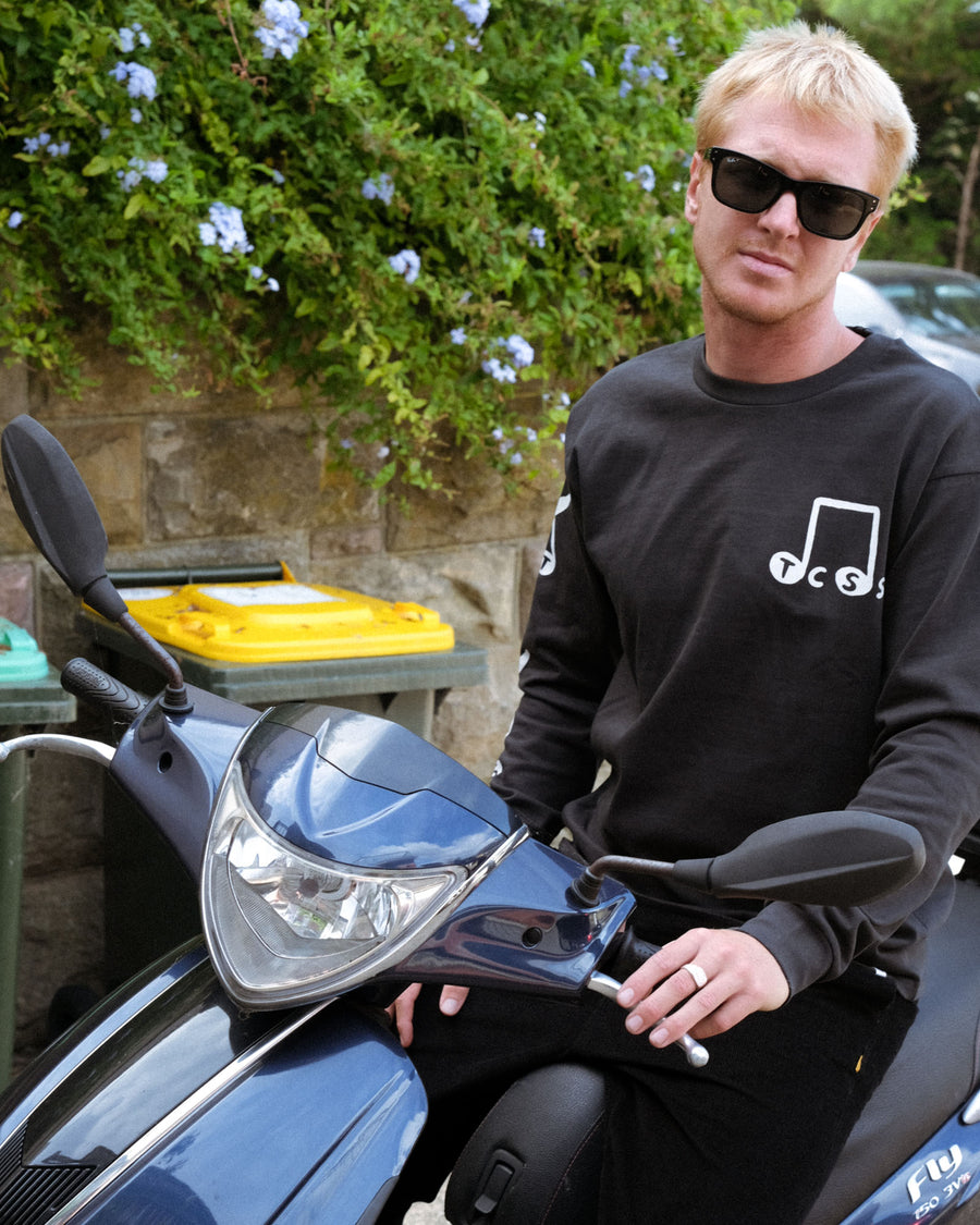 Tunes Longsleeve Tee - Vintage Black