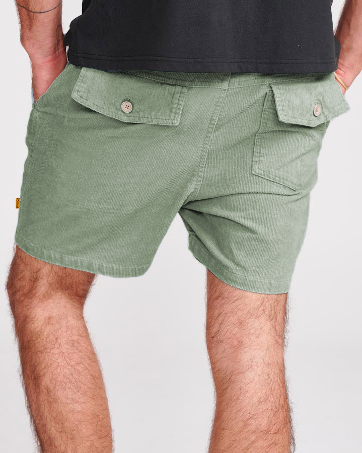 ALL DAY CORD WALKSHORT SEAGRASS