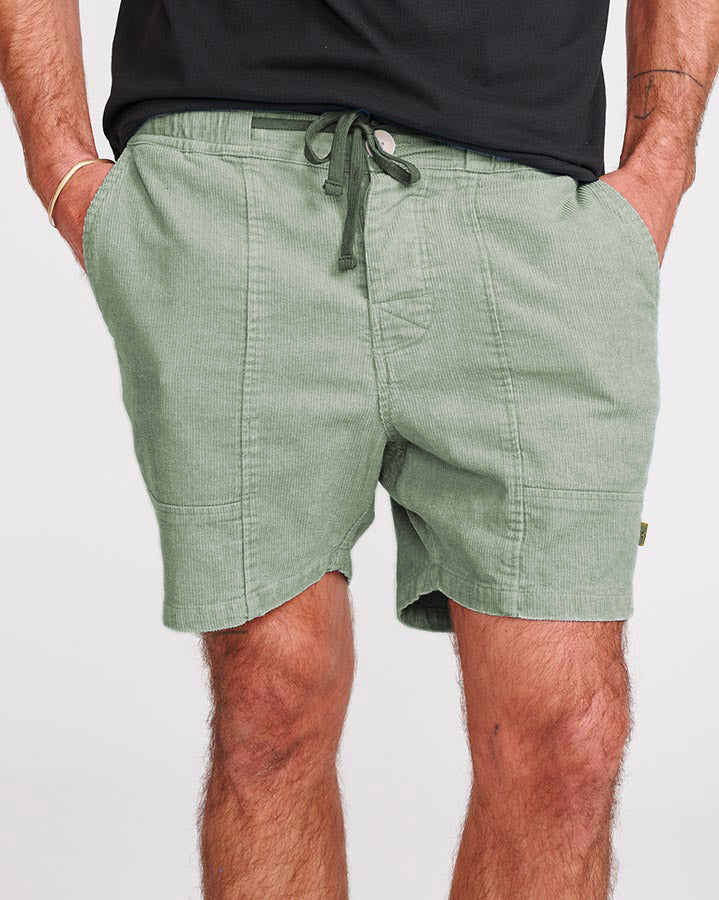 ALL DAY CORD WALKSHORT SEAGRASS