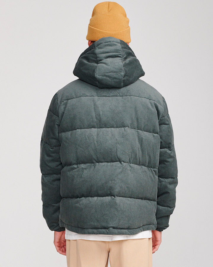 SOS CORDUROY PUFFER - FATIGUE