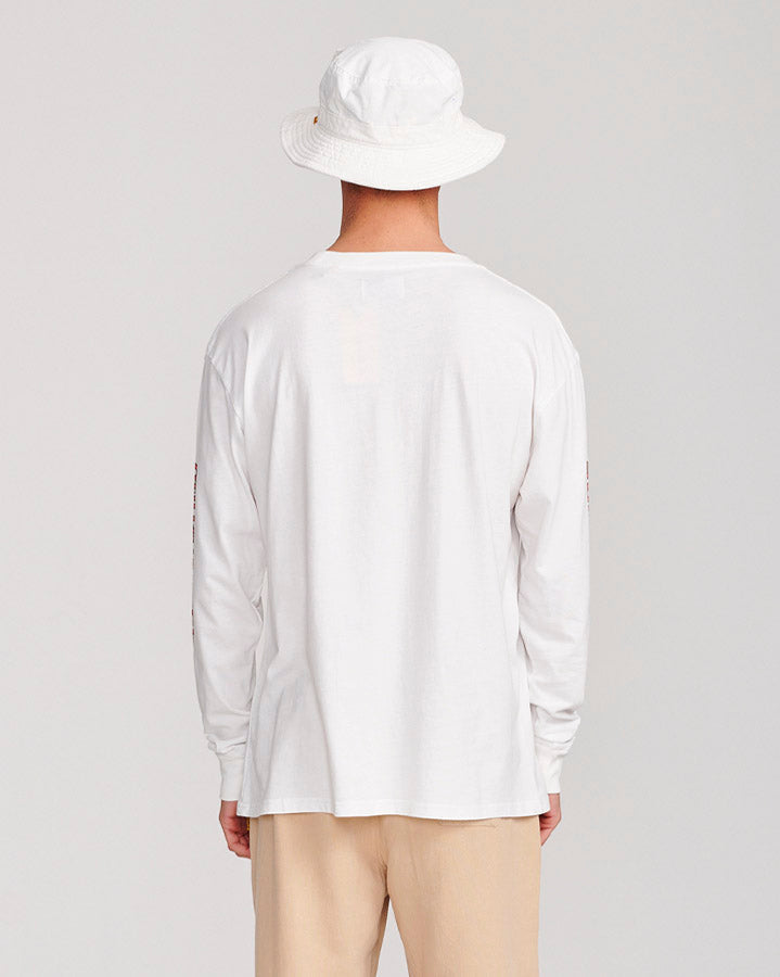 BOTANIC LS TEE - VINTAGE WHITE