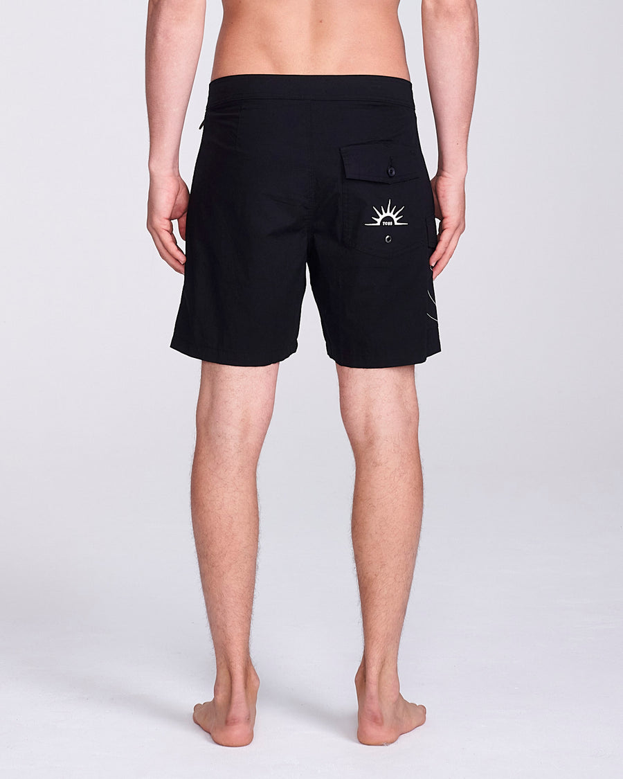SUNSET BOARDSHORT - PHANTOM