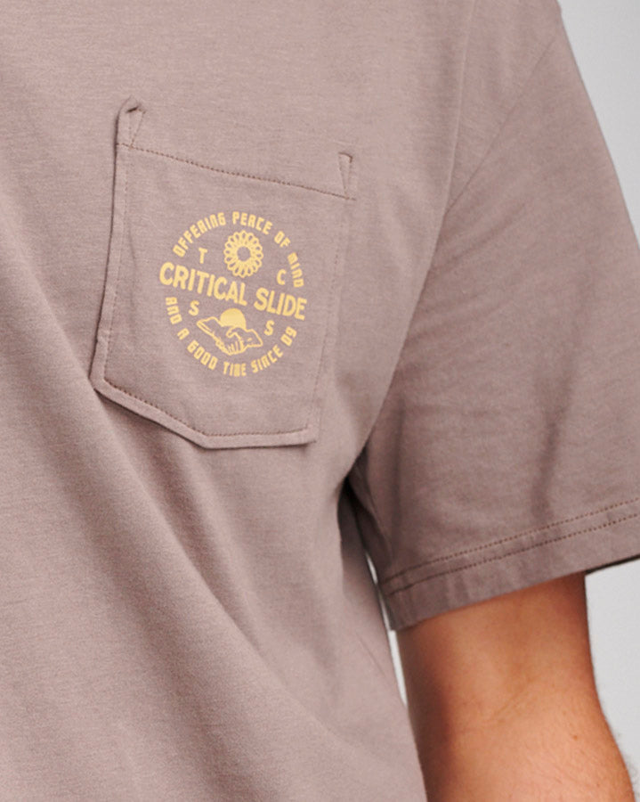 CONSCRIPTION TEE - TAUPE