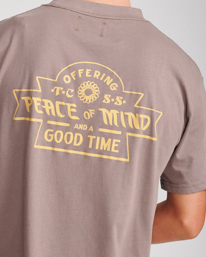 CONSCRIPTION TEE - TAUPE