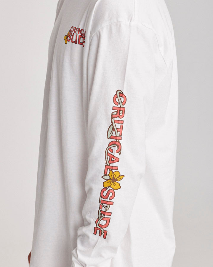 BOTANIC LS TEE - VINTAGE WHITE