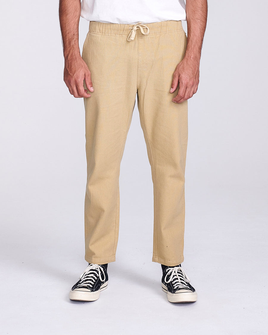 ALL DAY TWILL PANT - SAND