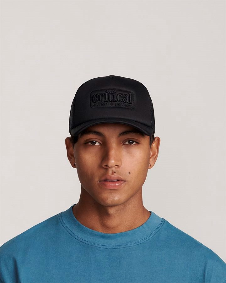 Shaker Mesh Trucker - Black
