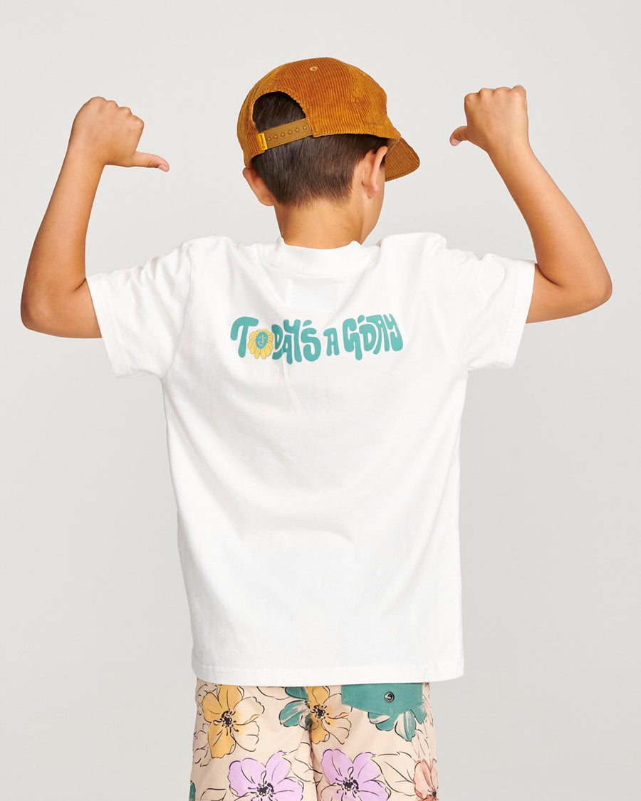 G' DAY TEE - VINTAGE WHITE
