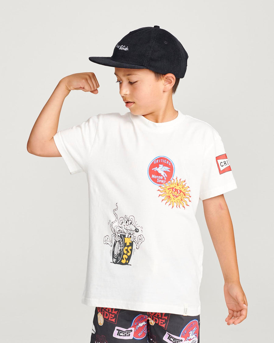 MUCHOS TEE - VINTAGE WHITE