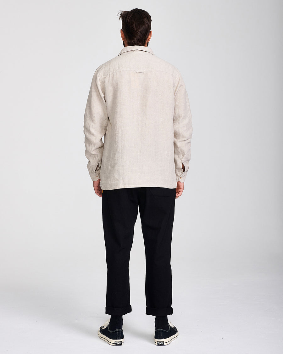 BERT LONGSLEEVE SHIRT - OAT