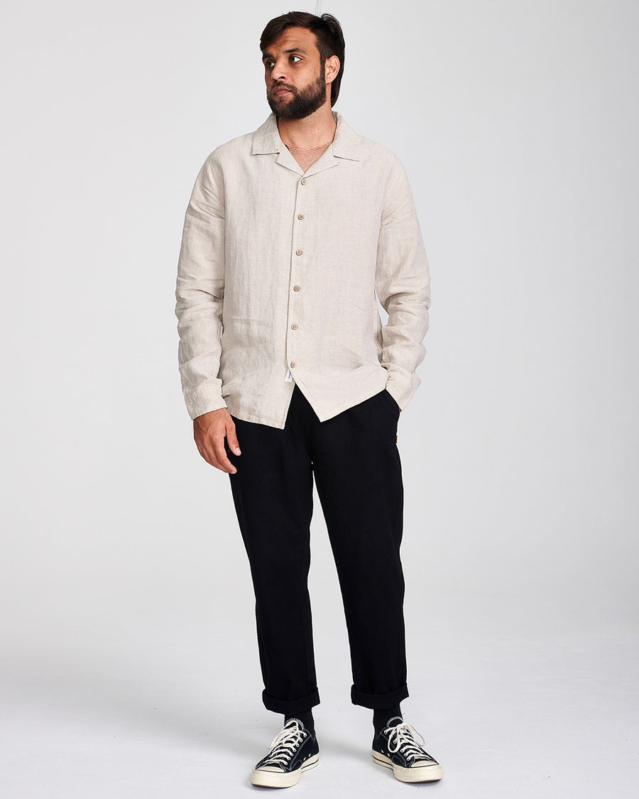 BERT LONGSLEEVE SHIRT - OAT