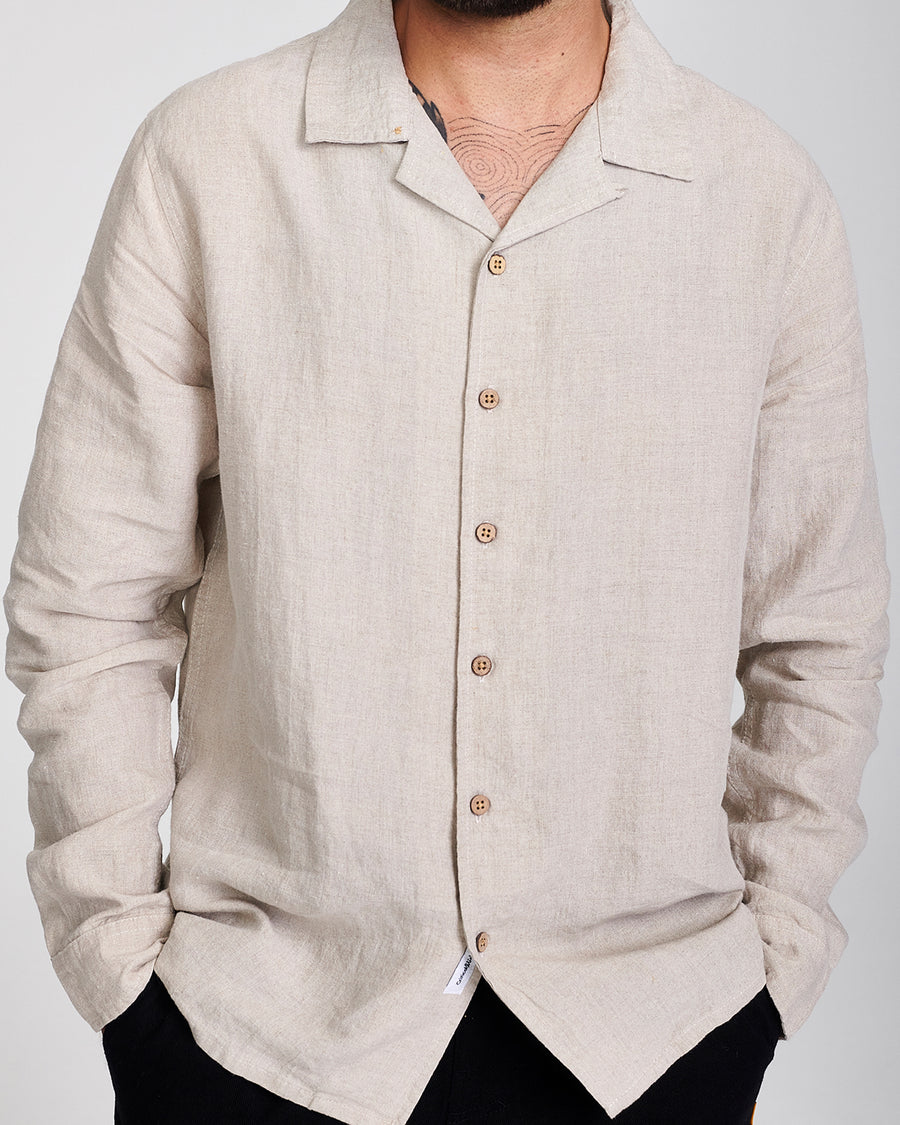 BERT LONGSLEEVE SHIRT - OAT