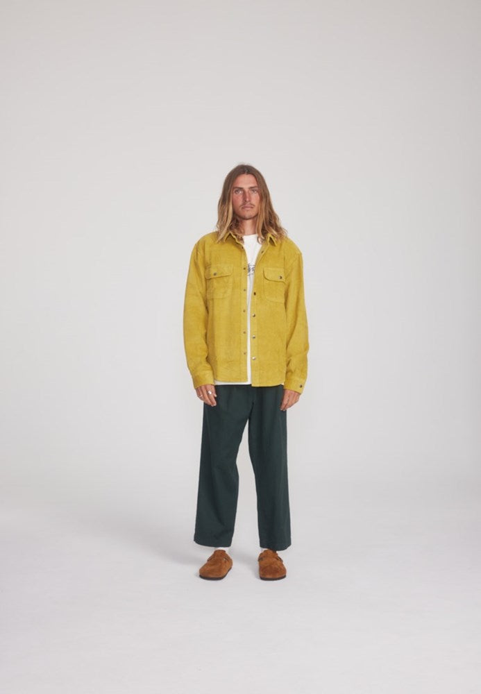 Surface Long Sleeve Overshirt - Sunburnt