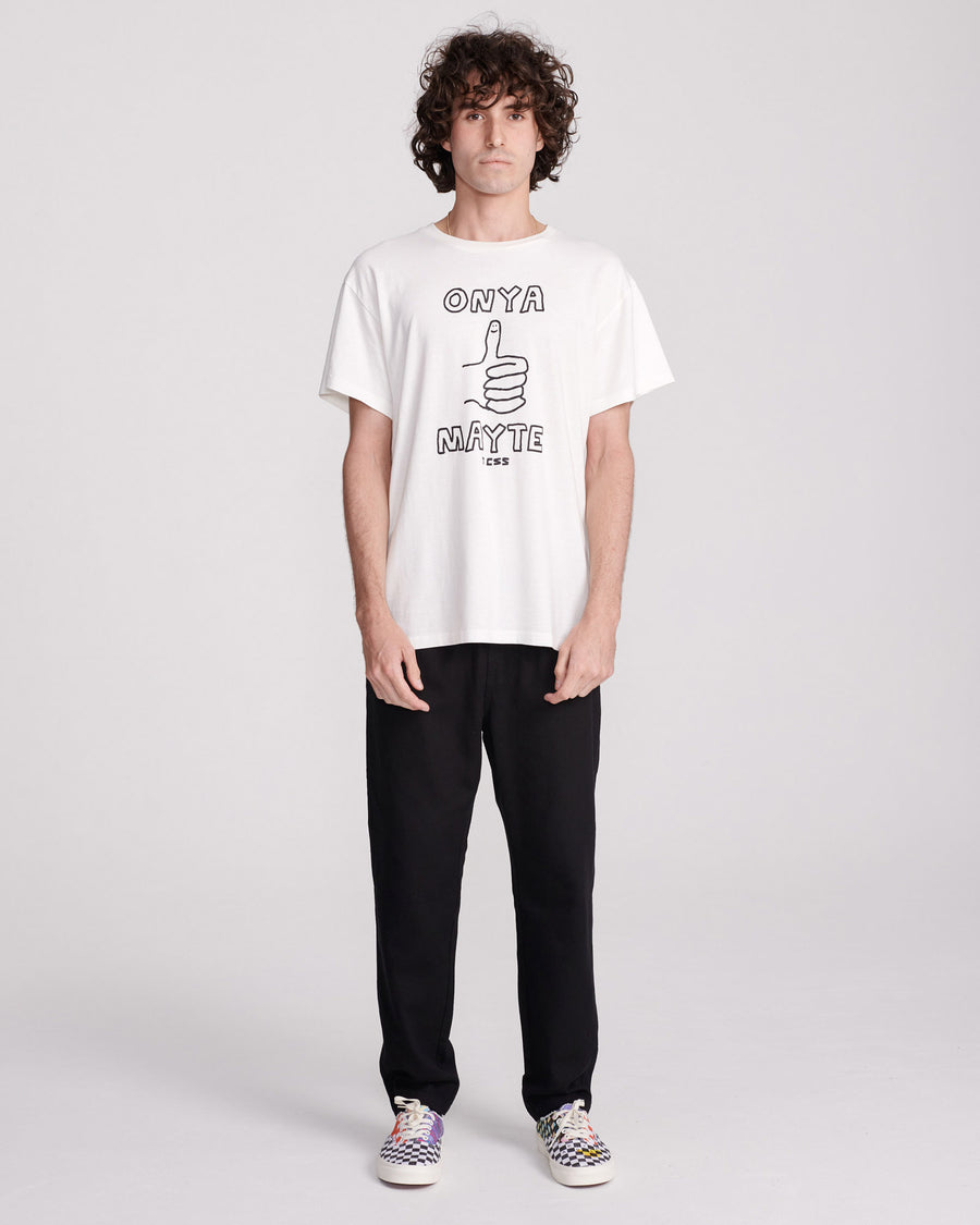 ALL DAY TWILL BEACH PANT - VINTAGE BLACK