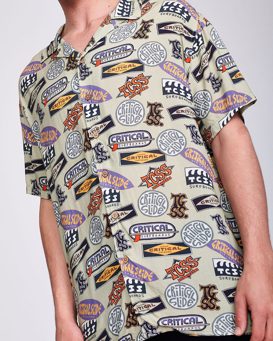 THROWBACKS SHIRT - CEMENT