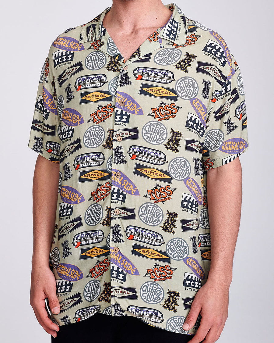 THROWBACKS SHIRT - CEMENT