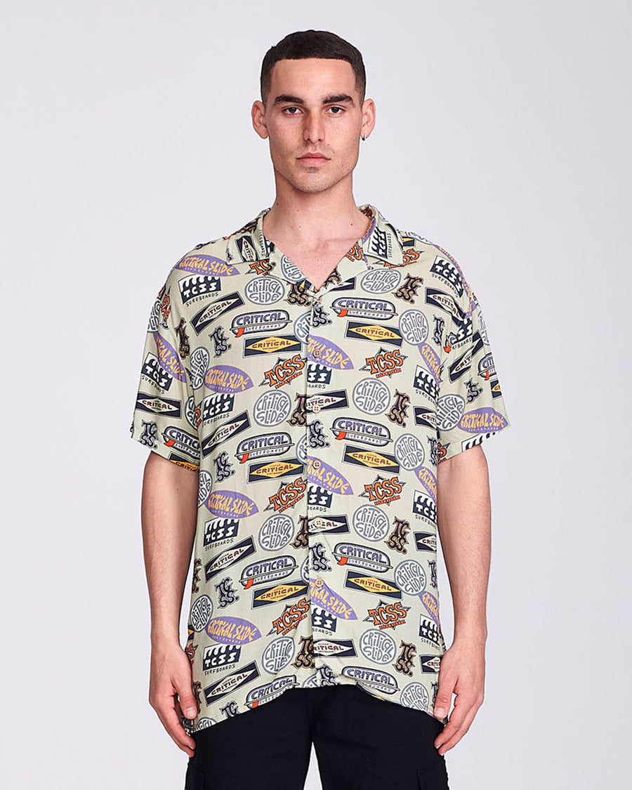 THROWBACKS SHIRT - CEMENT