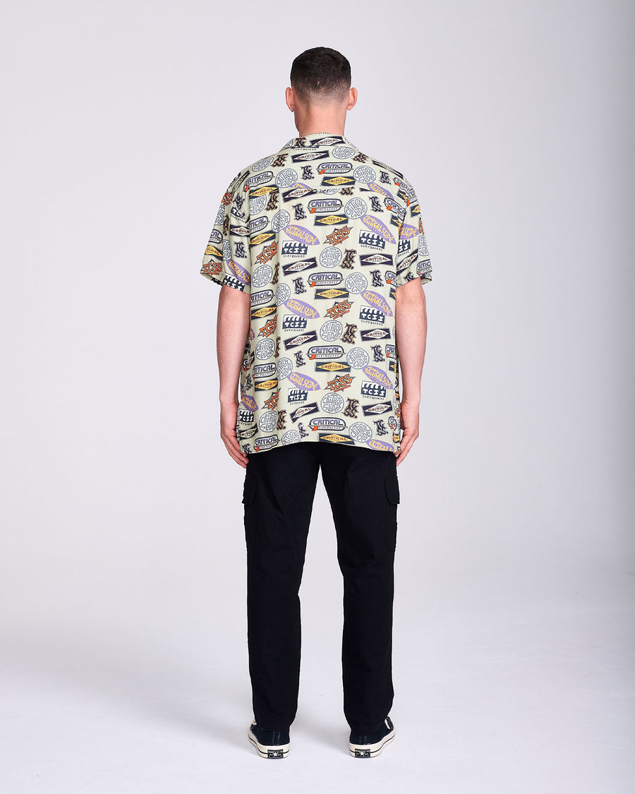THROWBACKS SHIRT - CEMENT