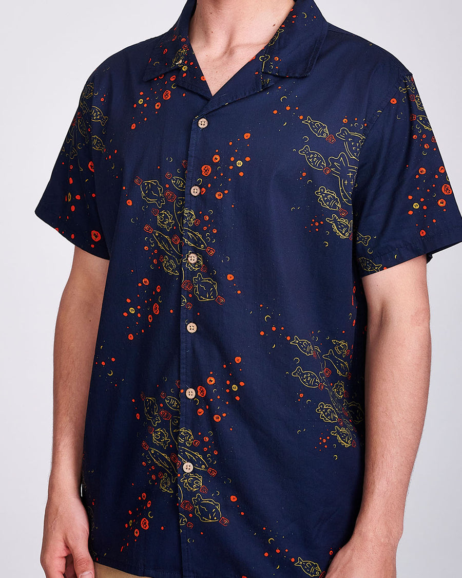 TAKE 3 SHIRT - NAVY BLUE
