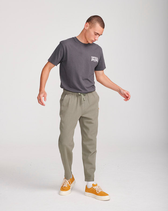 ALL DAY TWILL BEACH PANT - FATIGUE
