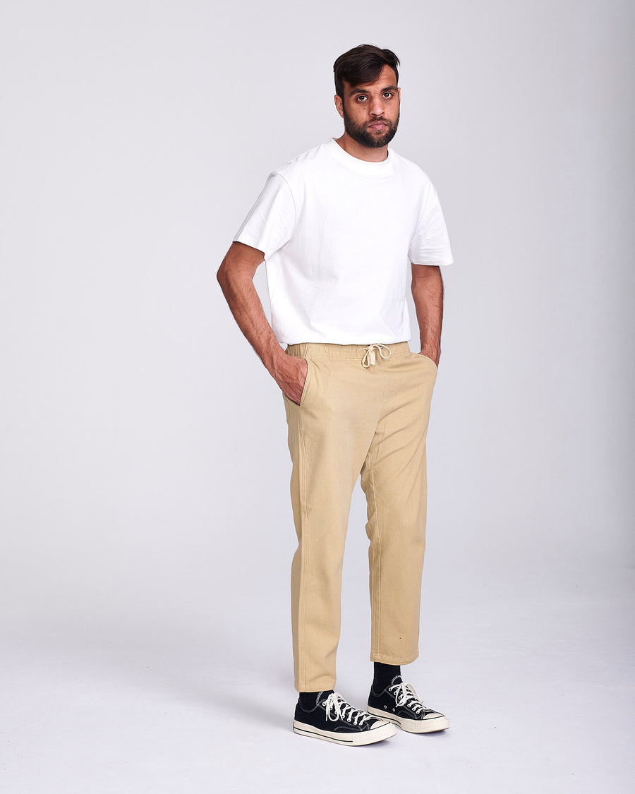 ALL DAY TWILL PANT - SAND