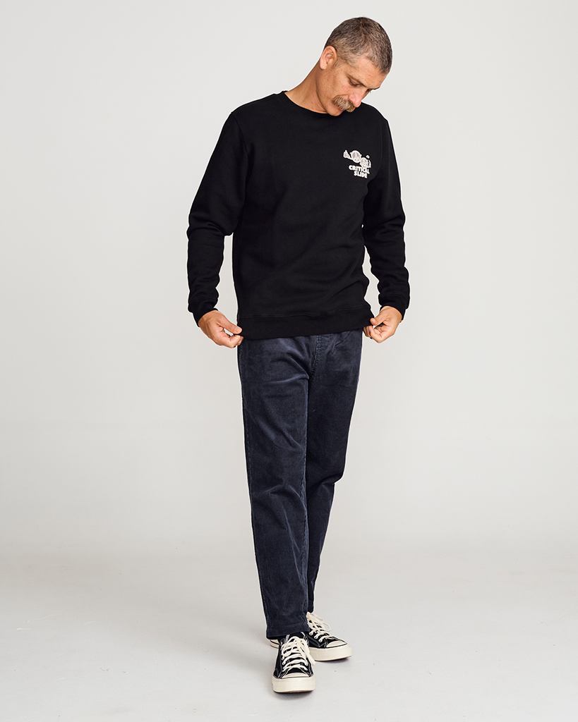 ALL DAY CORDUROY ELASTIC PANT - VINTAGE BLUE