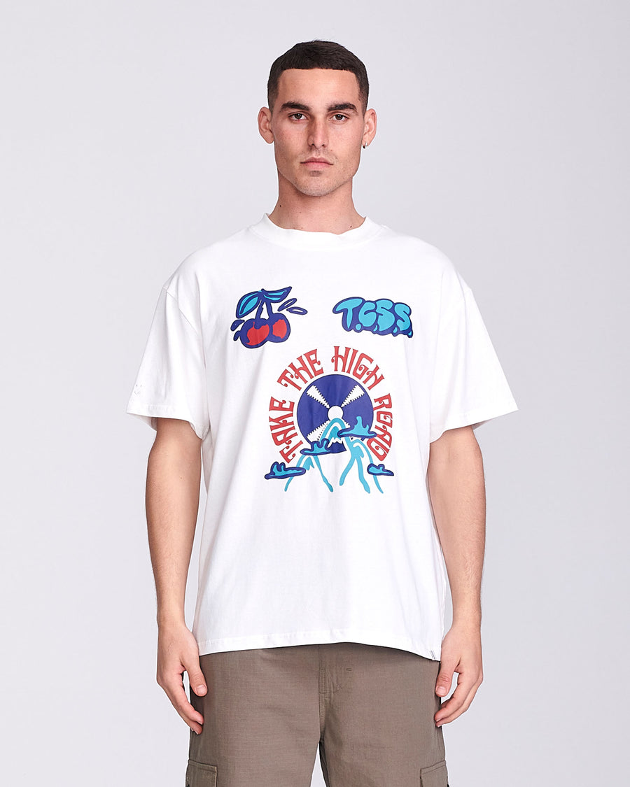 SING SONG TEE- VINTAGE WHITE