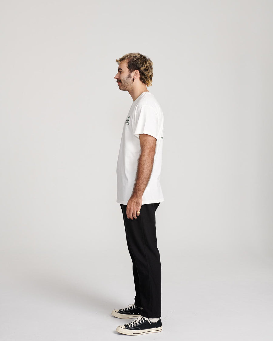 JIM'S DINGS TEE - VINTAGE WHITE