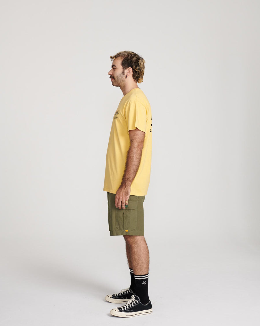SUN SALUTE TEE - YELLOW
