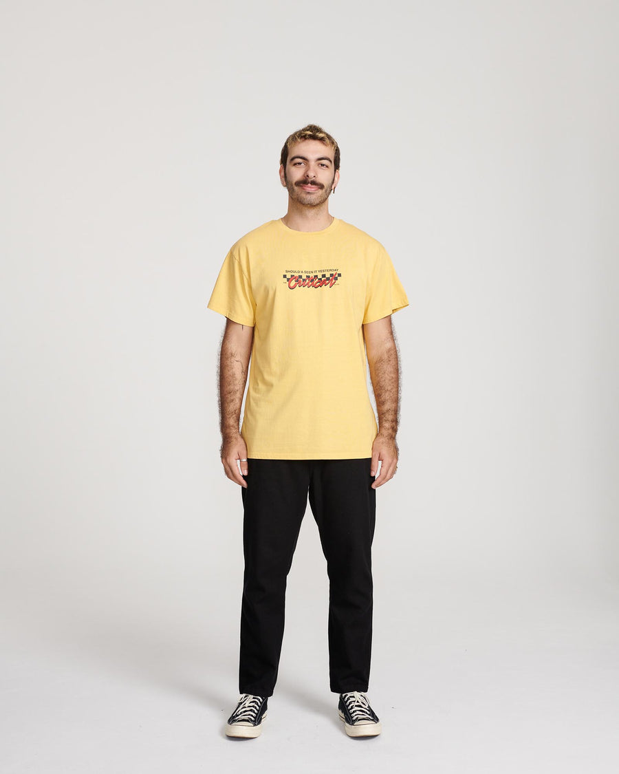 DAYTONA TEE - YELLOW