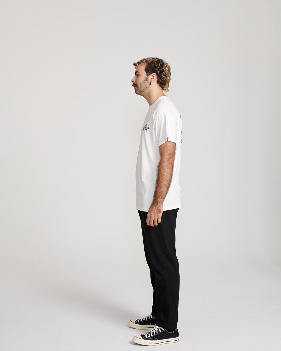 FLARIN TEE - VINTAGE WHITE