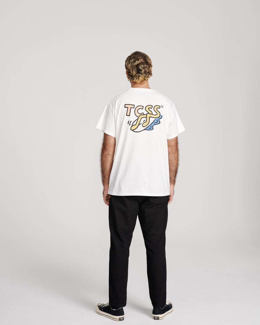 FLARIN TEE - VINTAGE WHITE