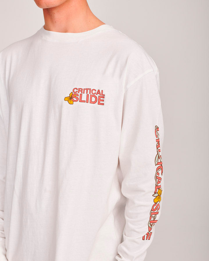 BOTANIC LS TEE - VINTAGE WHITE
