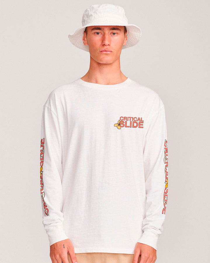 BOTANIC LS TEE - VINTAGE WHITE