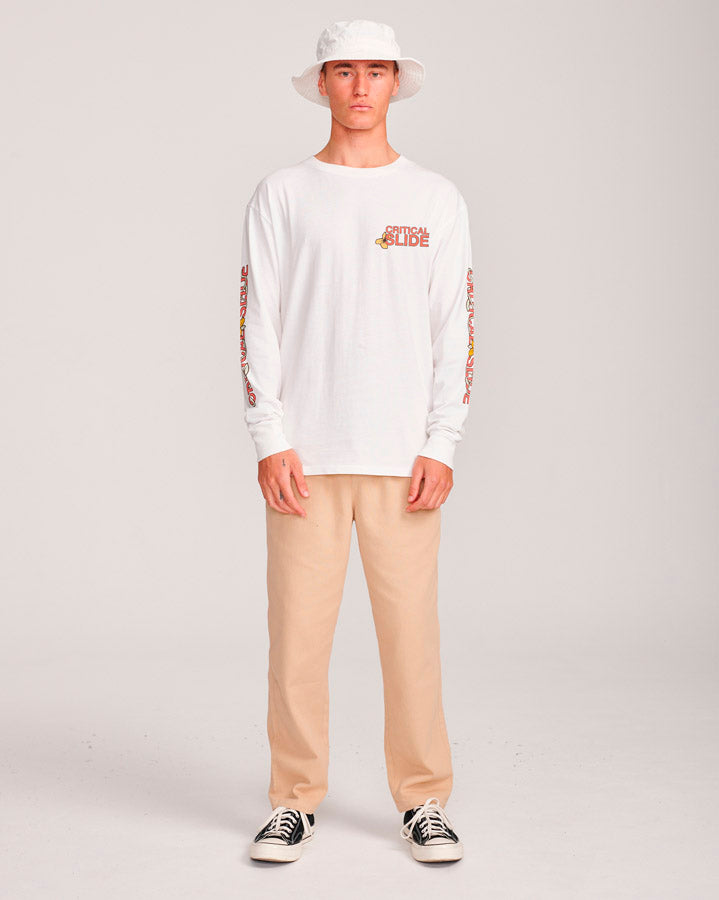 BOTANIC LS TEE - VINTAGE WHITE
