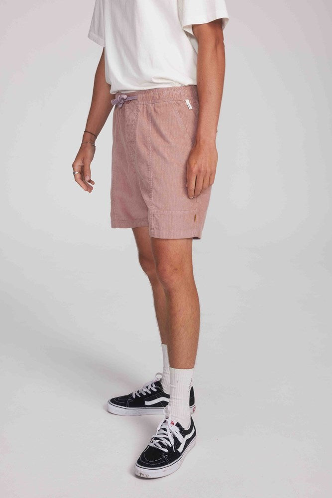 All Day Cord Walkshort - Wine