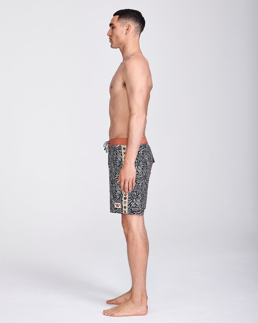 BODHI BOARDSHORTS - BLACK